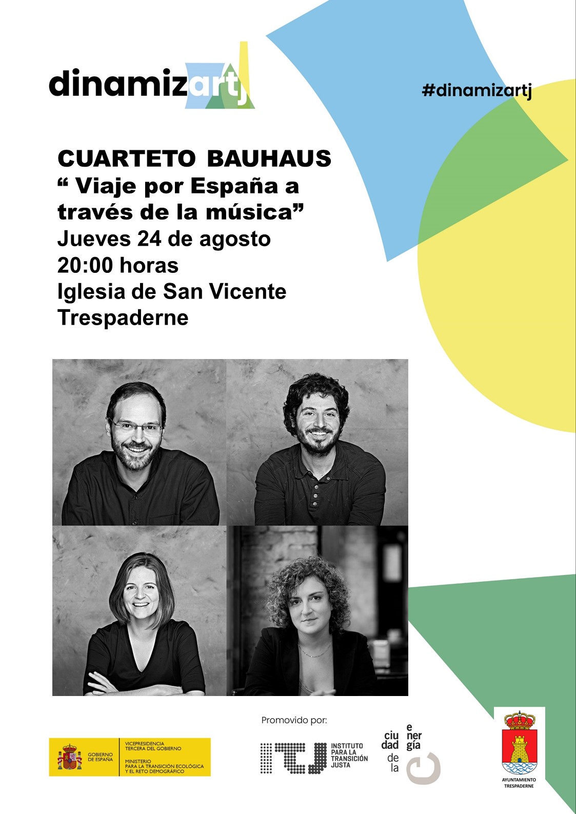 Concierto "Viaje por España a través de la música" CUARTETO BAUHAUS