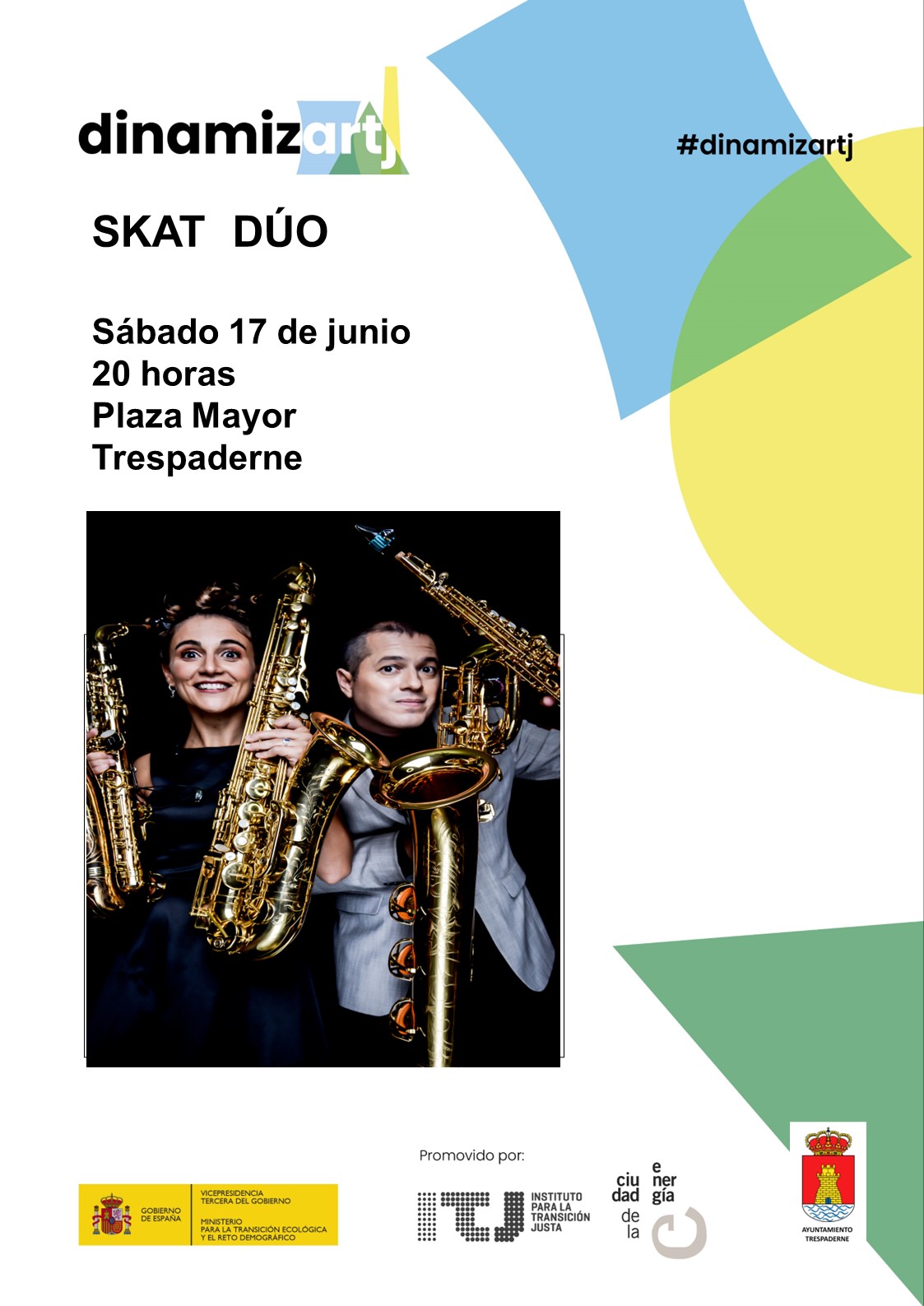 Imágen del ecento: Dúo de Saxofones SKAT - Música latinoamericana actual